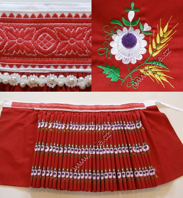 Sukně kyjovská - pávka 108