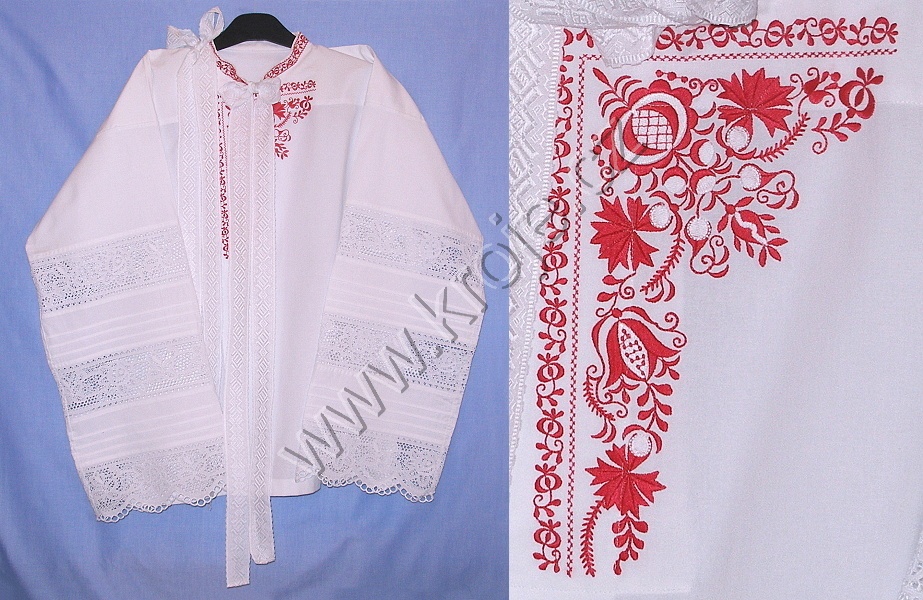 Košile s výšivkou 156