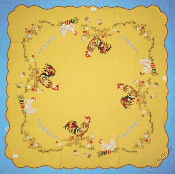 Ubrus velikonoční 028