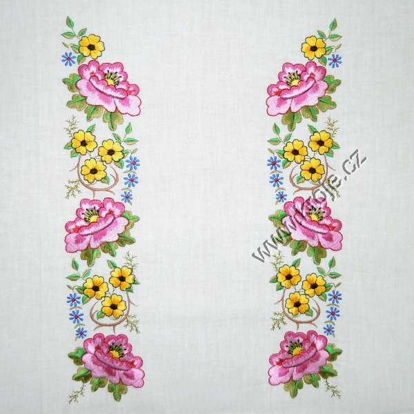 Výšivka na košili HS - polotovar 114