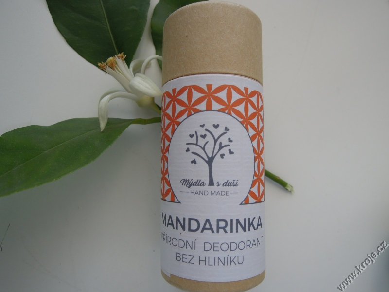 Přírodní deodorant MANDARINKA 019