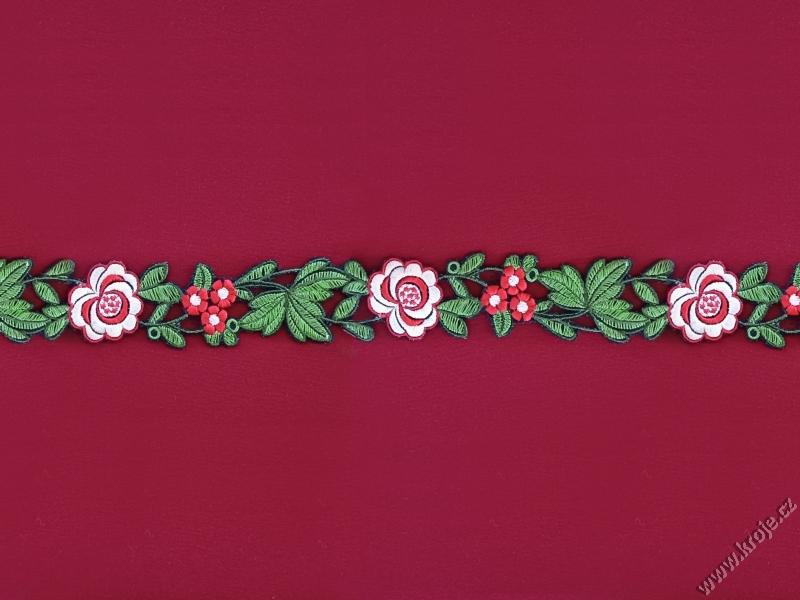 Porta vyšívaná šíře 3,5 cm 031