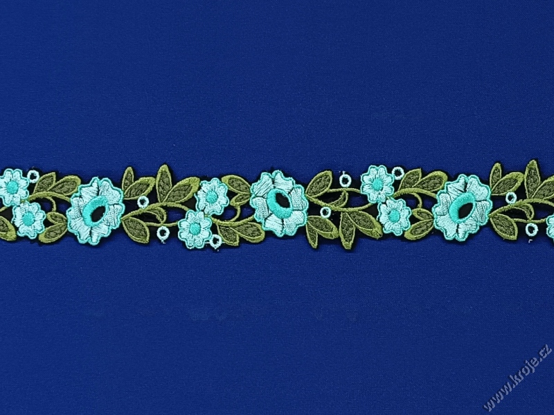 Porta vyšívaná šíře 3,5 cm 041