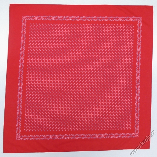 Šátek bavlněný 90 x 90 cm 095