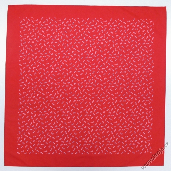 Šátek bavlněný 90 x 90 cm 096