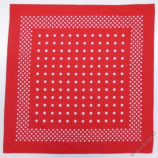 Šátek bavlněný 90 x 90 cm 098